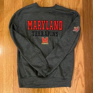 Grey University of Maryland Crewneck